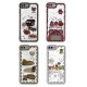 Newface iPhone 8 Plus Kılıf Sweet Desenli Silikon Kapak - Şeffaf