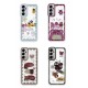 Newface Samsung Galaxy A34 5G Kılıf Sweet Desenli Silikon Kapak - Pembe