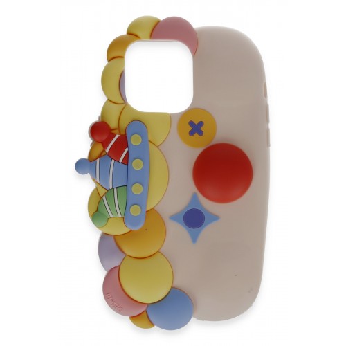 Newface iPhone 13 Pro Max Kılıf Poky Karakter Silikon Kapak - Desen 7