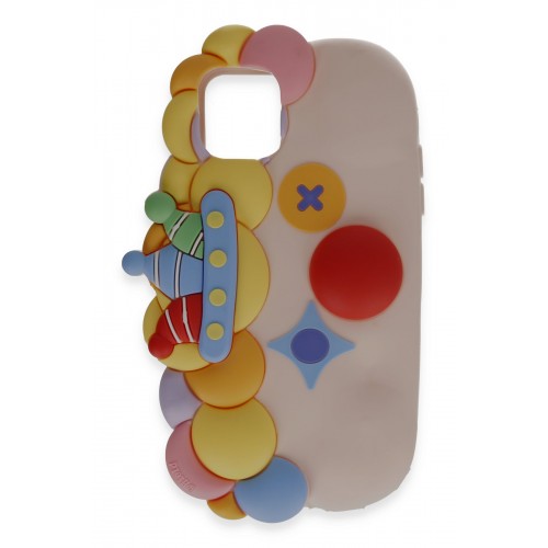 Newface iPhone 14 Pro Max Kılıf Poky Karakter Silikon Kapak - Desen 7