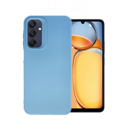 Newface Samsung Galaxy A05S Kılıf Petro Silikon - Mavi