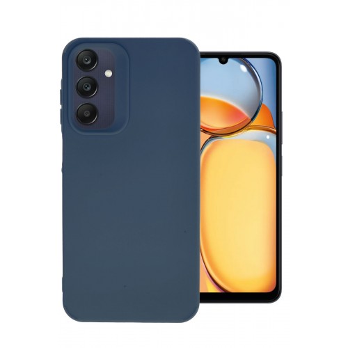 Newface Samsung Galaxy A35 5G Kılıf Petro Silikon - Mavi