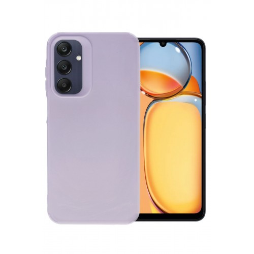 Newface Samsung Galaxy A35 5G Kılıf Petro Silikon - Lila