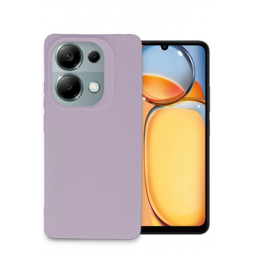 Newface Xiaomi Redmi Note 13 Pro 4G Kılıf Petro Silikon - Lila