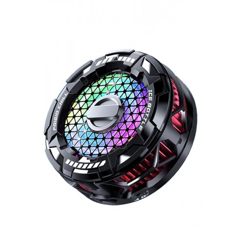 Newface FS02 15W RGB Radyatör Telefon Soğutucu Fan - Siyah