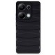 Newface Xiaomi Redmi Note 13 Pro 4G Kılıf Bibercas Silikon Kapak - Siyah