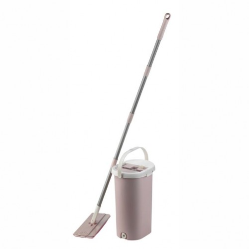 VİP SET JUNİOR TEMİZ SU VE KİRLİ SU AYRI KOVADA 7 3,5 LİTRE PEMBE-E:22 CM-B:28 CM-Y:40 CM