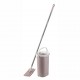 VİP SET JUNİOR TEMİZ SU VE KİRLİ SU AYRI KOVADA 7 3,5 LİTRE PEMBE-E:22 CM-B:28 CM-Y:40 CM
