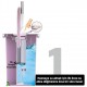 VİP SET JUNİOR TEMİZ SU VE KİRLİ SU AYRI KOVADA 7 3,5 LİTRE KREM-E:22 CM-B:28 CM-Y:40 CM