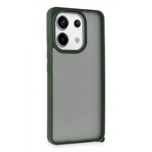 Newface Xiaomi Redmi Note 13 4G Kılıf Elegant Kapak - Yeşil
