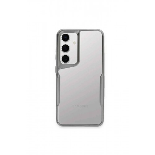 Newface Samsung Galaxy A14 4G Kılıf Boyi Silikon Kapak - Gümüş