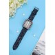 Newface Apple Watch 38mm Starry Taşlı Kordon - Kırmızı