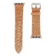 Newface Apple Watch 41mm Starry Taşlı Kordon - Pudra