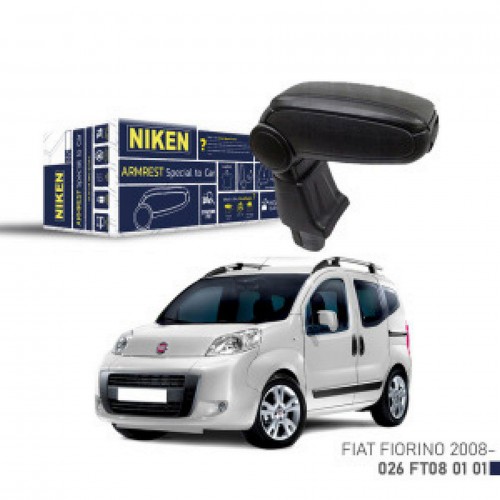 FIAT FIORINO 2008 SONRASI ARACA ÖZEL KOLÇAK KOL DAYAMA SİYAH - Tek Ebat