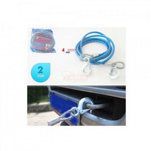 ÇEKİ HALATI 2 TON ÇELİK İZOLELİ