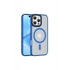 Newface iPhone 16 Pro Max Kılıf Trex Magneticsafe Kapak - Sierra Blue