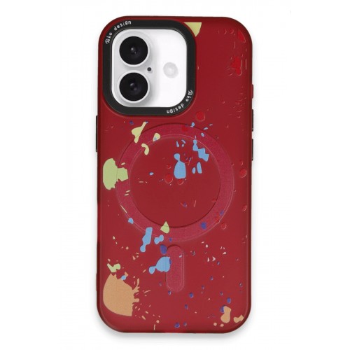 Joko iPhone 16 Colorful Magsafe Kapak - Kırmızı
