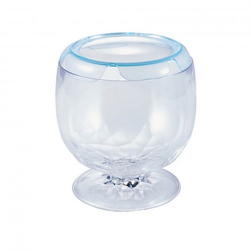 Ista Stylish Display Case - Yuvarlak Tank - Mavi