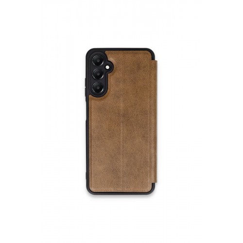 Newface Samsung Galaxy A16 5G Kılıf Flip Cover - Taba