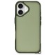 Newface iPhone 16 Kılıf Elegant Kapak - Yeşil