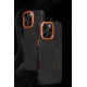 Joko iPhone 15 Pro Max Orange Karbon Magsafe Kapak - Siyah
