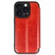 Newface iPhone 16 Pro Kılıf Flip Cover - Kırmızı