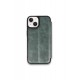 Newface iPhone 15 Kılıf Flip Cover - Koyu Yeşil