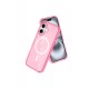Newface iPhone 16 Plus Kılıf Glow Magsafe Kapak - Pembe