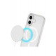 Newface iPhone 16 Plus Kılıf Glow Magsafe Kapak - Turuncu