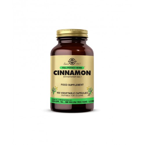 Solgar Cinnamon 100 Kapsül