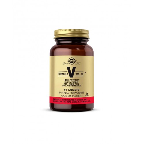 Solgar Formula Vm-75 Multivitamin 60 Tablet