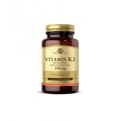 Solgar Vitamin K2 100 Mcg 50 Kapsül