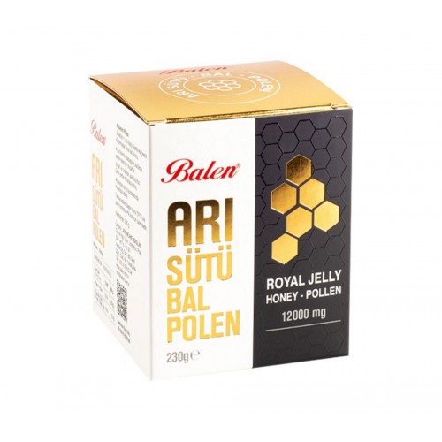 Balen Arı Sütü-Bal-Polen 12000 Mg