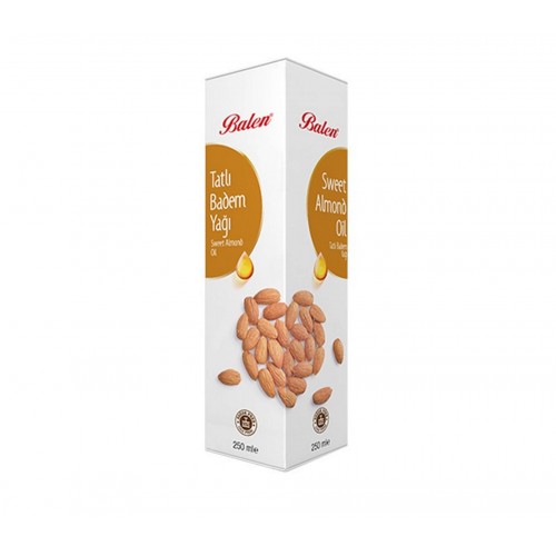 Balen Tatlı Badem Yağı 250 ml | Cilt Ve Saç Bakımı İçin Doğal Yağ