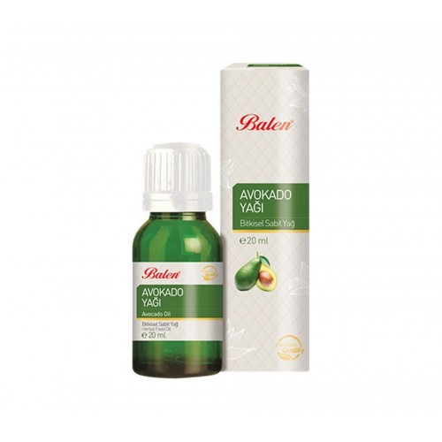 Balen Avokado Yağı 20 Ml | Cilt Ve Saç Bakımı İçin Doğal Yağ