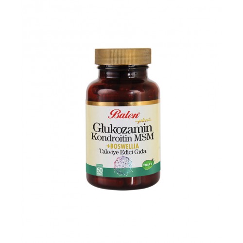 Balen Glukozamin Kondroitin Msm Boswelia 1200 Mg*60 Tablet | Eklem Sağlığı Destekleyici Tablet