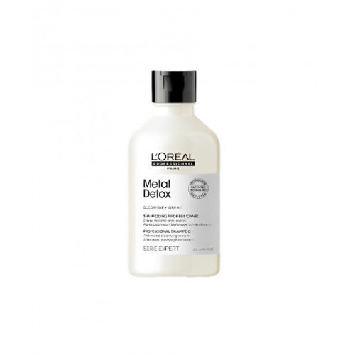 Serie Expert Metal Detox Renkli Ve Açıcı Ile Işlem Görmüş Saçlar Için Metal Karşıtı Şampuan 300ml