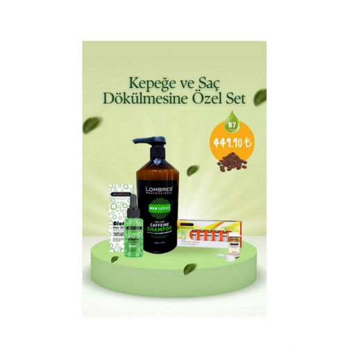 Kepeğe ve Saç Dökülmesine Özel Set