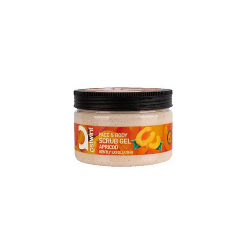 Ostwint Face & Body Scrub Peeling Maske Kayısı Özlü  | Yüz ve Vücut İçin Temizleyici Peeling 300 ml