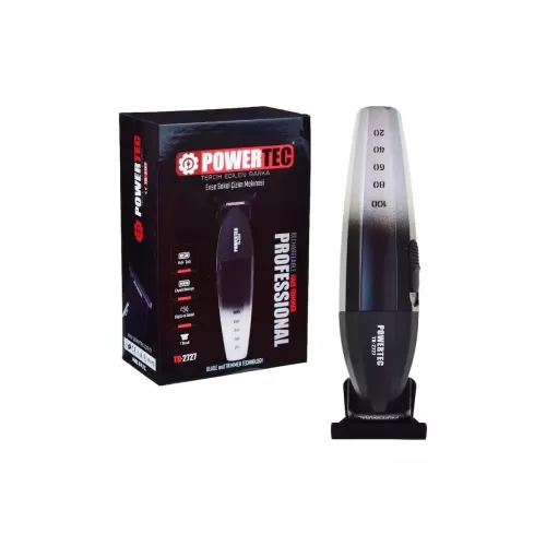 Powertec TR-2727 Black Sakal Traş Ense Makinası