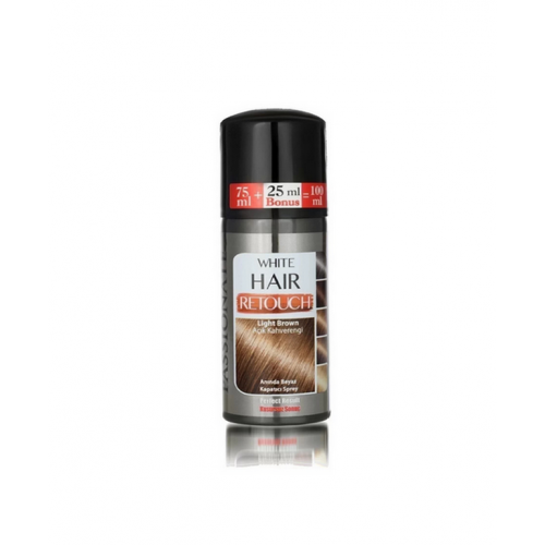 Passionate Retouch Beyaz Kapatıcı Sprey 100ml. Açık Kahverengi