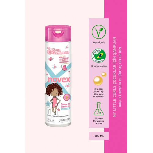 Novex My Little Curls Çocuklar İçin Bukle Belirginleştirici Şampuan 300ml