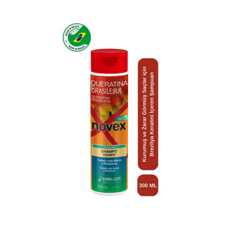 Novex Brezilya Keratin Onarıcı Şampuan 300ml