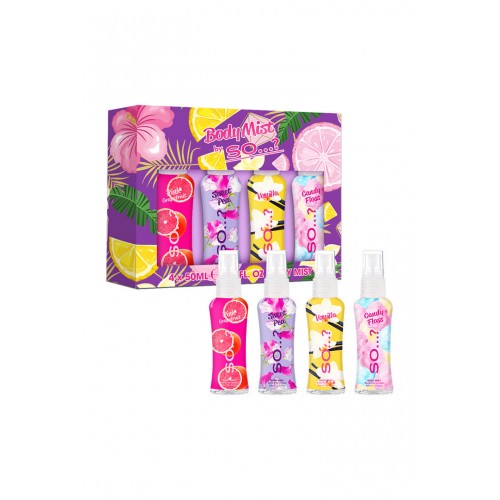 So...? So Body Mist by So Mini Mist Hediye Seti (4x50ml)