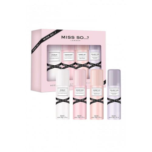 So...? Miss So Mini Galore Parfüm Mist Hediye Seti (4x50ml)