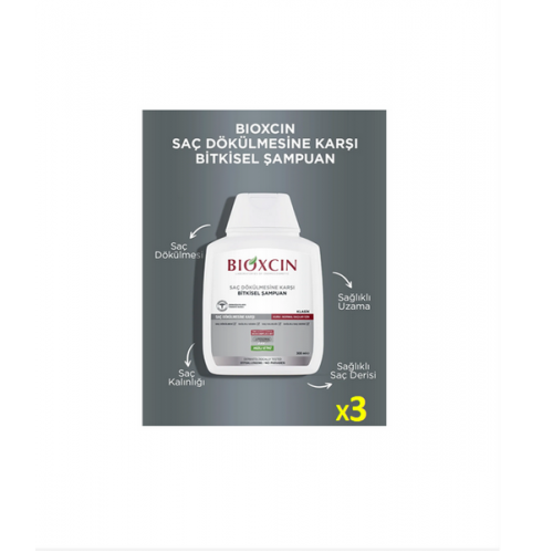 Bioxcin Şampuan 3 Al 2 Öde / Kuru - Normal | Saç Dökülmesine Karşı Etkili Koruma Sağlayan, Saç Köklerini Besleyici Şampuan