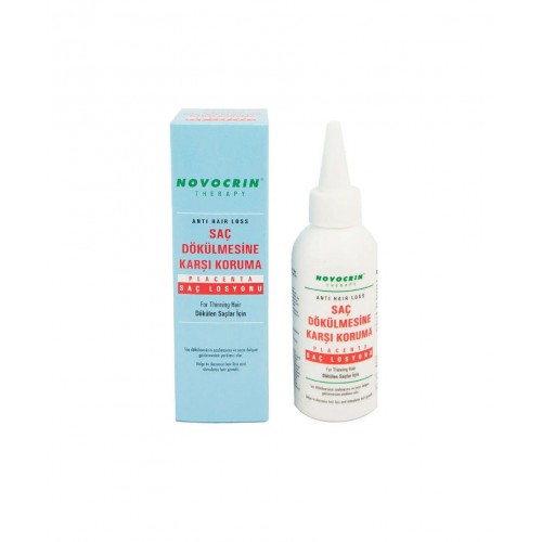 Novocrin Placenta Saç Losyonu 125 ml | Saç Dökülmesi Önleyici ve Güçlendirici Saç Losyonu