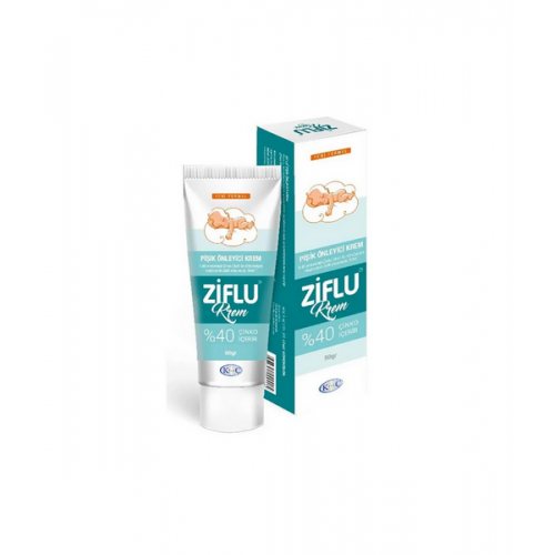 Ziflu Pişik Önleyici Krem 50 g | Bebeklerin Hassas Cildine Uygun Olarak Geliştirilmiş Pişik Kremi