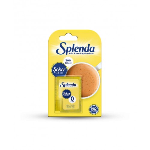 Splenda Tatlandırıcı 300 Tablet | Sıfır Kalorili Tatlı İhtiyacını Gideren Tatlandırıcı