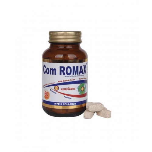 Com Romax 60 Tablet | Enerji Seviyelerini Artırmaya ve Genel Sağlığı İyileştirmeye Yardımcı Takviye Edici Gıda